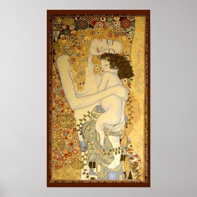 Mother and Child by Klmit Poster (Front)