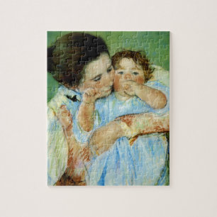 Mother and Child by Mary Cassat Jigsaw Puzzle