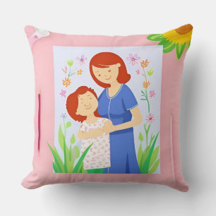 Mother and Child Cushion