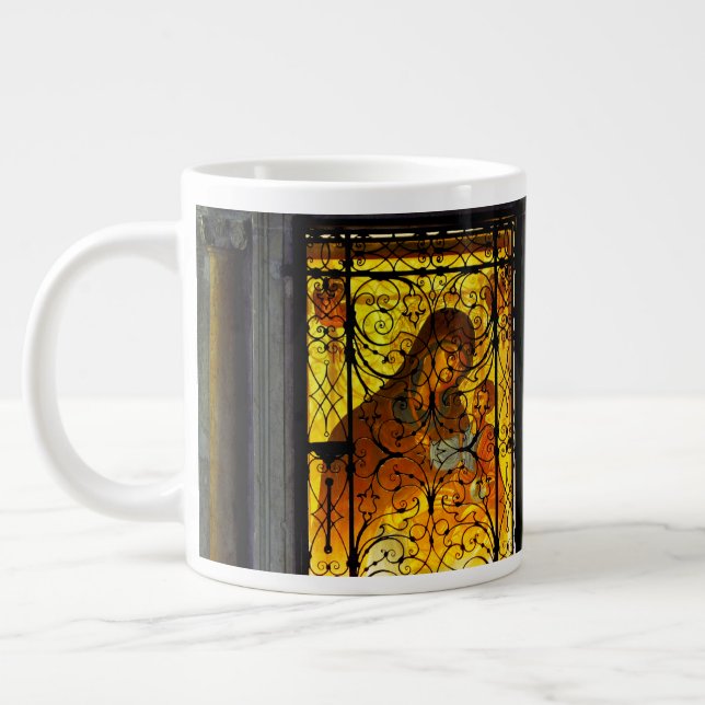 MOTHER AND CHILD Jumbo Mug (Left)