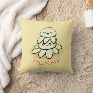 mother and child kawaii octopus  cushion