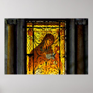 MOTHER AND CHILD Large Poster Print