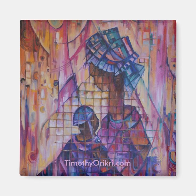 Mother and Child Magnet (Front)