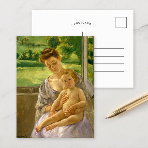 Mother and Child Mary Cassatt Postcard