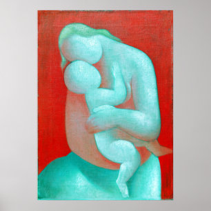 Mother and Child- Mikuláš Galanda Poster