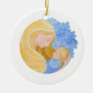 Mother and Child Mother's Day Ornament