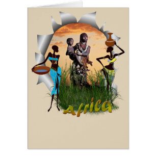 Mother and child of Africa