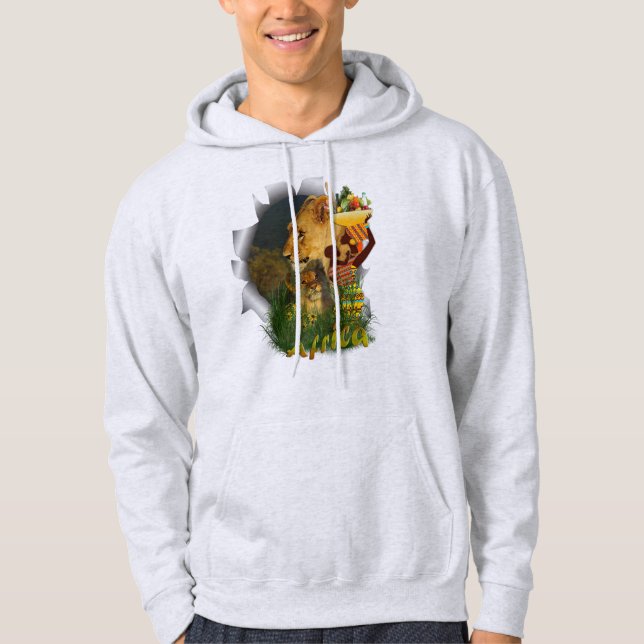 Mother and child of Africa Hoodie (Front)