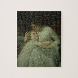 Mother and Child (oil on canvas) Jigsaw Puzzle