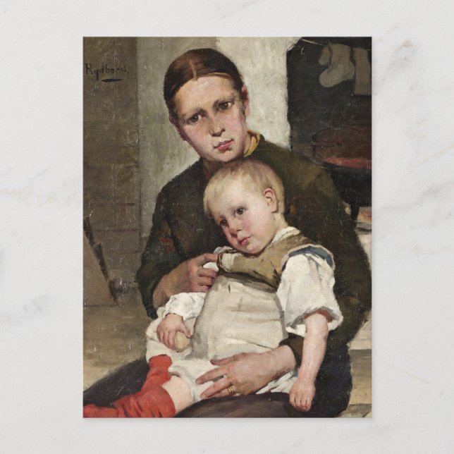 Mother and Child Postcard (Front)