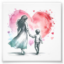 Mother and Child Poster