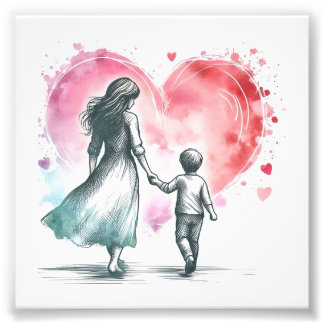 Mother and Child Poster