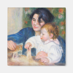 Mother and Child, Renoir Magnet