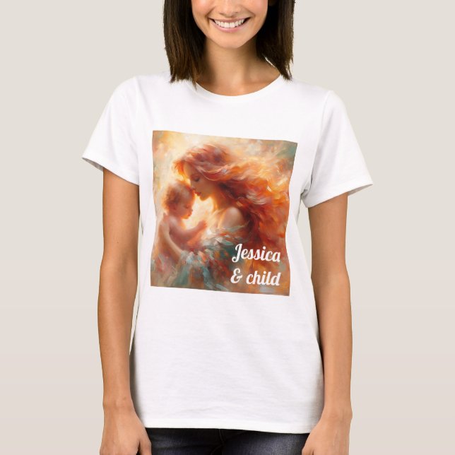 Mother and child T-Shirt (Front)