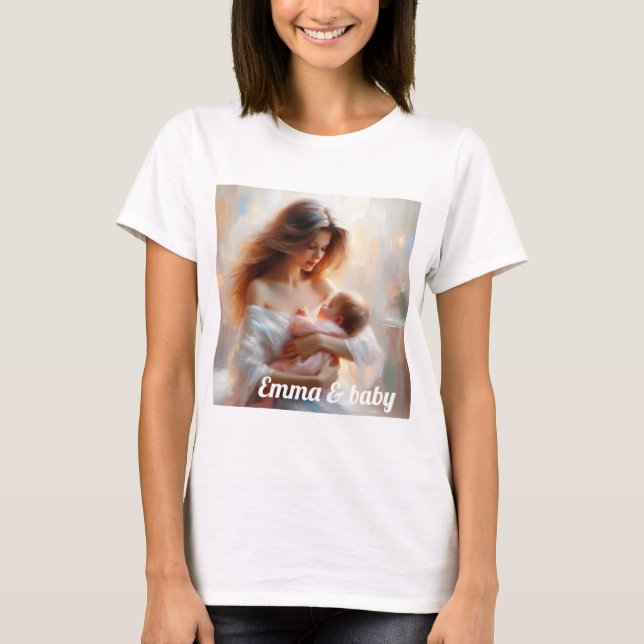 Mother and child T-Shirt (Front)