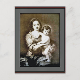 Mother and Child, Vintage Postcard