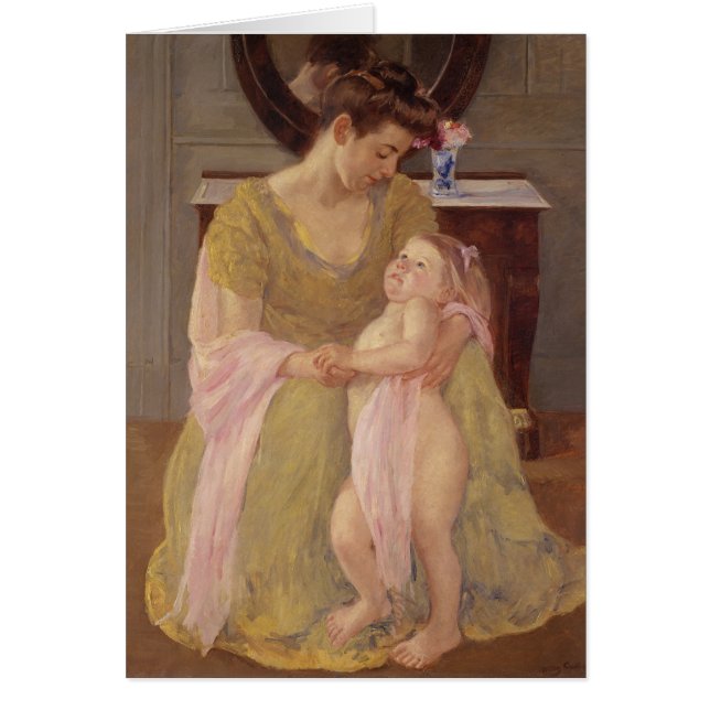 Mother and Child with a Rose Scarf | 1908 (Front)