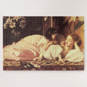 Mother and Child (Woman and her Daughter) Jigsaw Puzzle