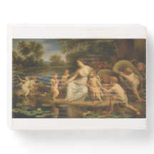 Mother and Children by the Water's Edge