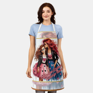 Mother and Daughter Apron