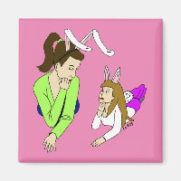 mother and daughter bunnygirls
