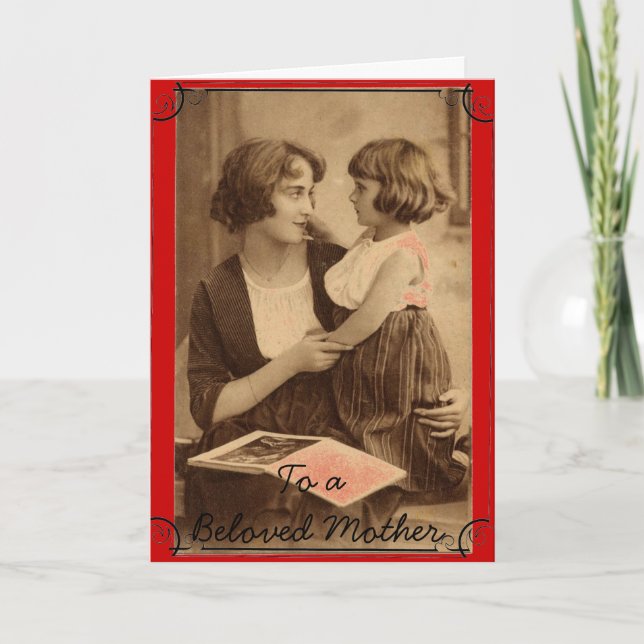 Mother and Daughter Card (Front)