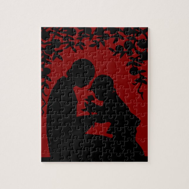 MOTHER AND DAUGHTER JIGSAW PUZZLE (Vertical)