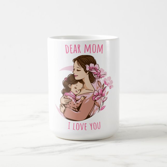 Mother and Daughter Love  Magic Mug (Center)