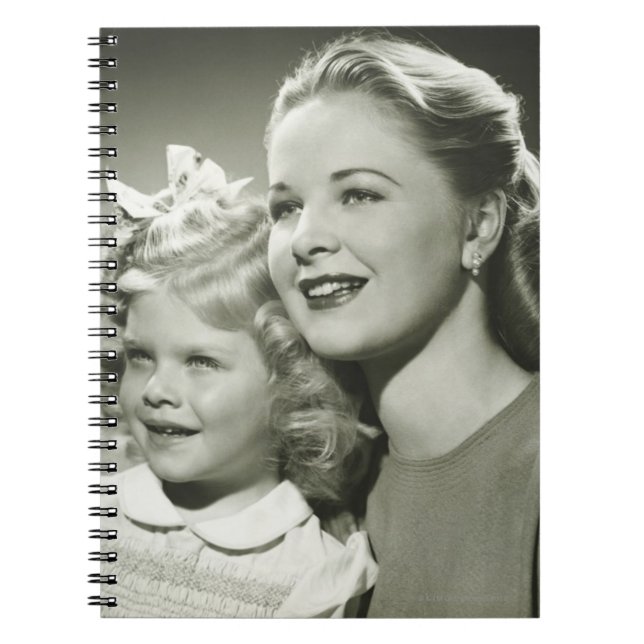 Mother and Daughter Spiral Notebook (Front)