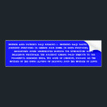 MOTHER AND FATHER'S DAY ORIGINS 1 BUMPER STICKER<br><div class="desc">M AND F DAY ORIGINS</div>