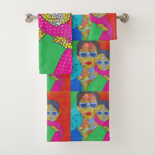 Mother and Son Bath Towel Set