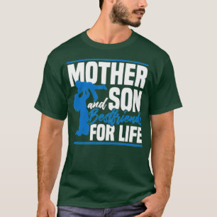 Mother and Son Bestfriends Mothers Gift  T-Shirt
