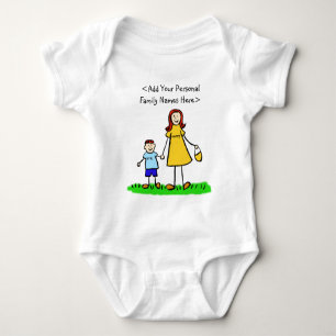 Mother and Son Custom Family Mummy and Me Shirt