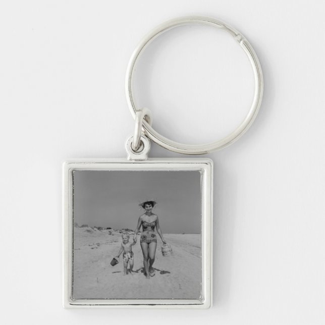 Mother and Son Key Ring (Front)