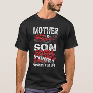 Mother And Son Scuba Diving Partners For Life Vint T-Shirt