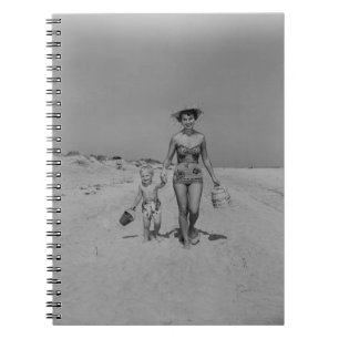Mother and Son Spiral Notebook