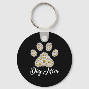 Mother Art Best Dog Mum Ever Birthday Key Ring