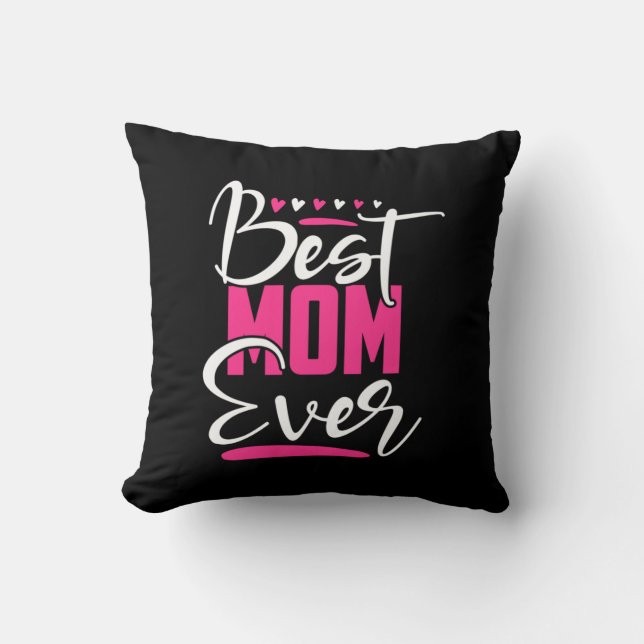 Mother Art Best Mum Ever Cushion (Front)