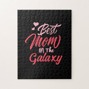 Mother Art Best Mum In The Galaxy Jigsaw Puzzle