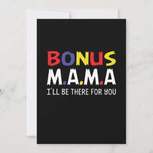 Mother Art Bonus Mama Invitation