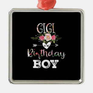 Mother Art   Gigi Of A Birthday Boy Birthday Metal Tree Decoration