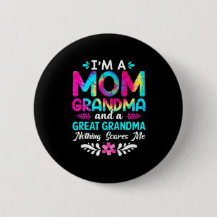 Mother Art I Am A Mum Great Grandma Birthday 6 Cm Round Badge