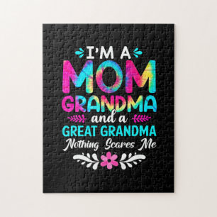 Mother Art I Am A Mum Great Grandma Birthday Jigsaw Puzzle