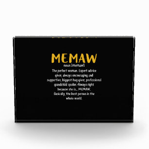 Mother Art Memaw Definition Photo Block