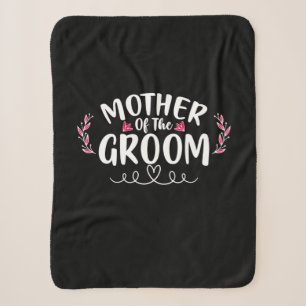 Mother Art Mother Of The Groom Sherpa Blanket
