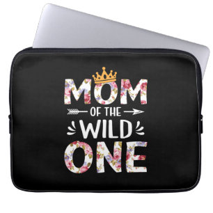Mother Art Mum Of The Wild One Laptop Sleeve
