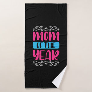 Mother Art Mum Of The Year Bath Towel