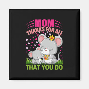Mother Art Mum Thanks For All That You Do Magnet