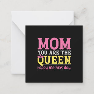 Mother Art Mum You Are The Queen Card