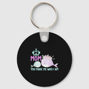 Mother Art Mum You Made Me Who I Am Key Ring